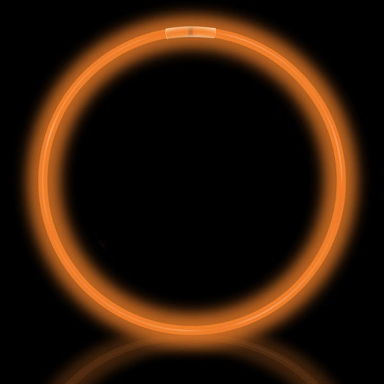 Orange glow necklaces deals