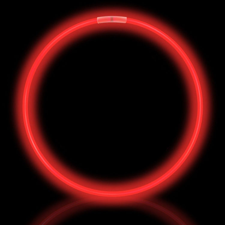 22" Red Premium Glow Necklaces (50/tube or 600/case)