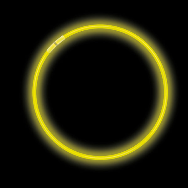 22" Solid Color Glow Necklaces (volume & color options)