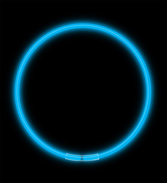 22" Solid Color Glow Necklaces (volume & color options)