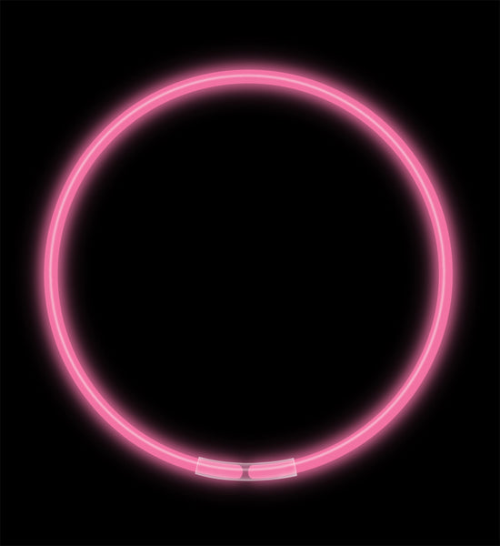 22" Solid Color Glow Necklaces (volume & color options)