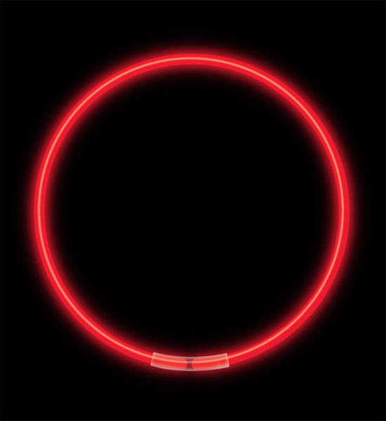 22" Solid Color Glow Necklaces (volume & color options)
