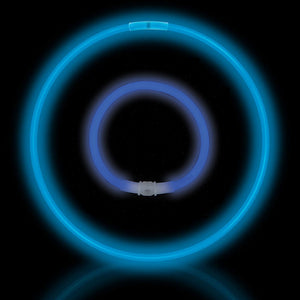 100 Blue Glow Kit (50 bracelets & 50 necklaces)