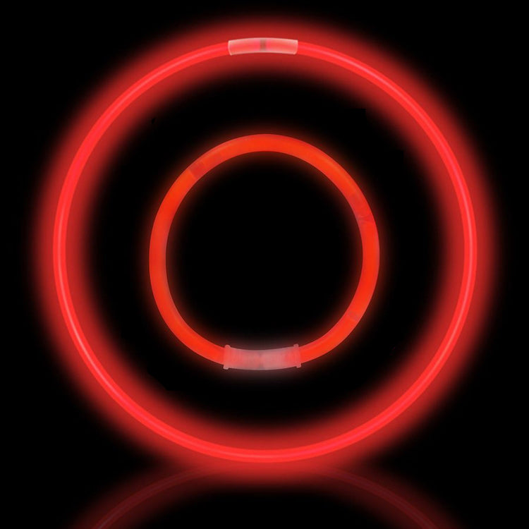 100 Red Glow Kit (50 bracelets & 50 necklaces)