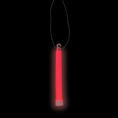 6" Red Premium Glow Sticks (pack of 24 or case of 288)